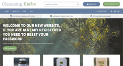Desktop Screenshot of cleansingherbs.co.uk